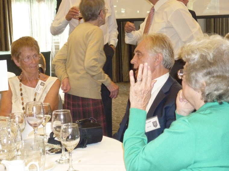 Photograph of Pam Kesteven at a recent reunion